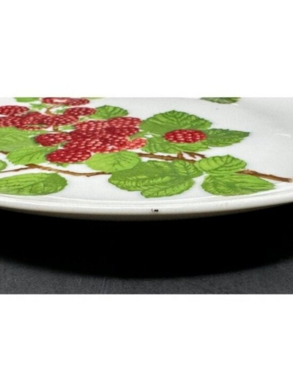 Vtg 1970s SEYMOUR MANN EDA FRAMBOISIER Salad Dessert Plates Set of 3 Raspberries - Picture 14 of 14